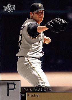 #815 Paul Maholm - Pittsburgh Pirates - 2009 Upper Deck Baseball