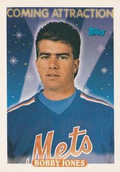 #817 Bobby Jones - New York Mets - 1993 Topps Baseball