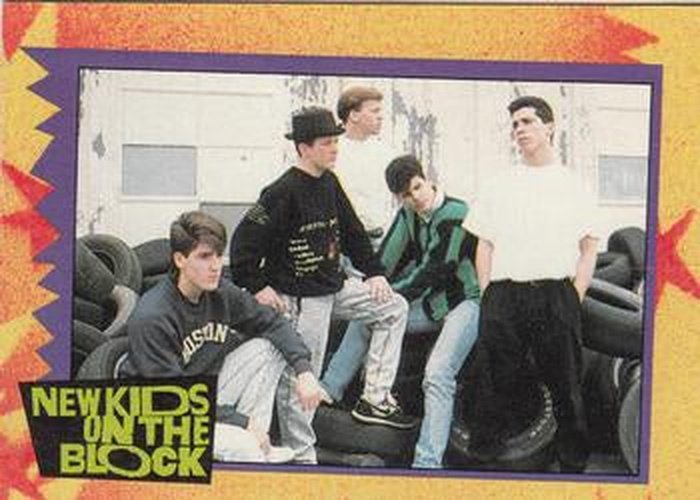 #11c NKOTB Quiz! Question #1 - 1989 Topps New Kids on the Block