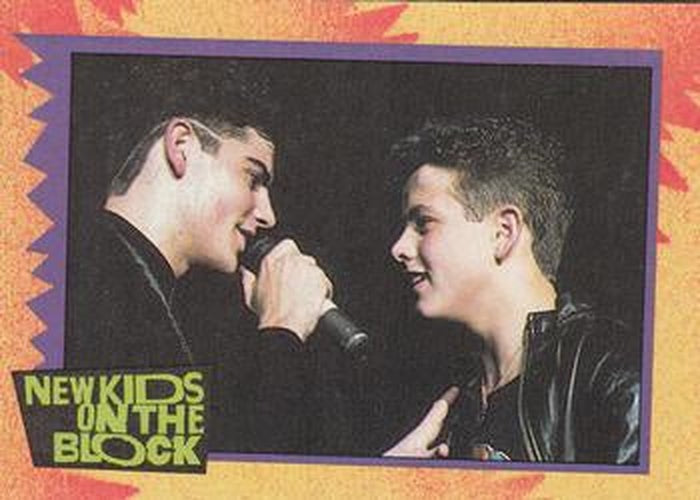 #12c NKOTB Quiz! Question #2 - 1989 Topps New Kids on the Block