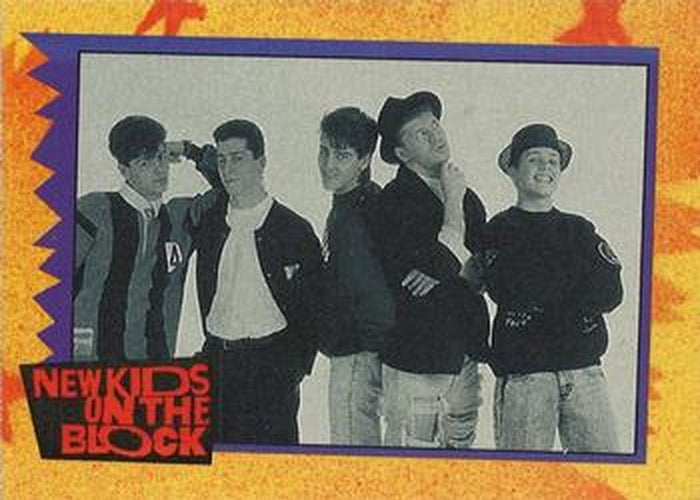 #15c NKOTB Quiz! Question #5 - 1989 Topps New Kids on the Block