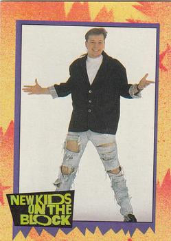 #7c Donnie Wahlberg - 1989 Topps New Kids on the Block