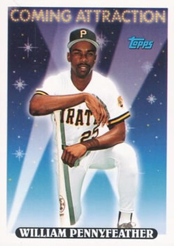 #819 William Pennyfeather - Pittsburgh Pirates - 1993 Topps Baseball