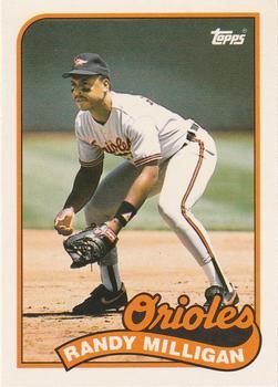 #81T Randy Milligan - Baltimore Orioles - 1989 Topps Traded Baseball