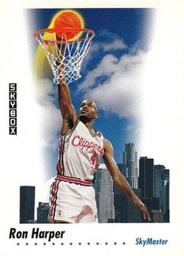 #581 Ron Harper - Los Angeles Clippers - 1991-92 SkyBox Basketball