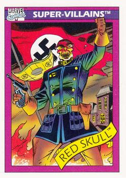 #81 Red Skull - 1990 Impel Marvel Universe