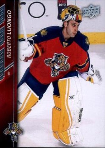 #81 Roberto Luongo - Florida Panthers - 2015-16 Upper Deck Hockey
