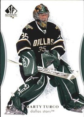 #81 Marty Turco - Dallas Stars - 2007-08 SP Authentic Hockey
