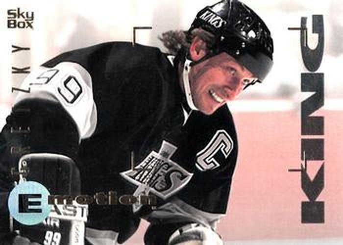 #81 Wayne Gretzky - Los Angeles Kings - 1995-96 SkyBox E-Motion Hockey