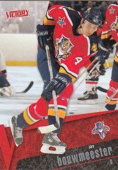 #81 Jay Bouwmeester - Florida Panthers - 2003-04 Upper Deck Victory Hockey