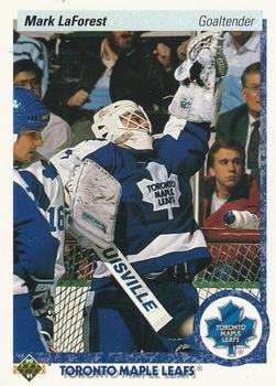 #81 Mark Laforest - Toronto Maple Leafs - 1990-91 Upper Deck Hockey