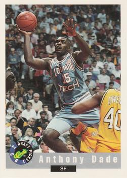 #81 Anthony Dade - Louisiana Tech Bulldogs - 1992 Classic Draft Basketball