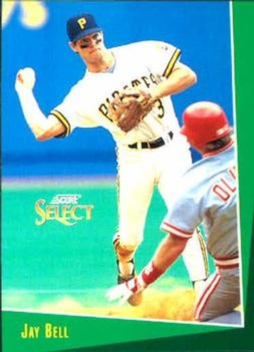 #81 Jay Bell - Pittsburgh Pirates - 1993 Select Baseball