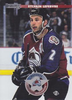 #81 Sylvain Lefebvre - Colorado Avalanche - 1996-97 Donruss Hockey