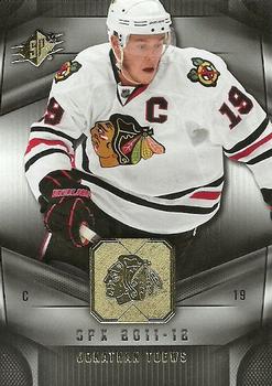 #81 Jonathan Toews - Chicago Blackhawks - 2011-12 SPx Hockey