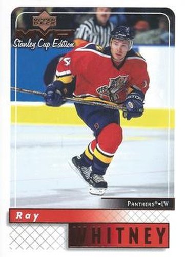 #81 Ray Whitney - Florida Panthers - 1999-00 Upper Deck MVP Stanley Cup Edition Hockey