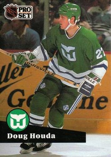 #81 Doug Houda - 1991-92 Pro Set Hockey