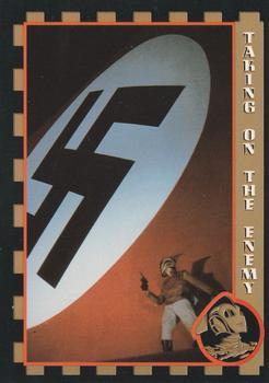 #81 Taking On the Enemy - 1991 Topps The Rocketeer
