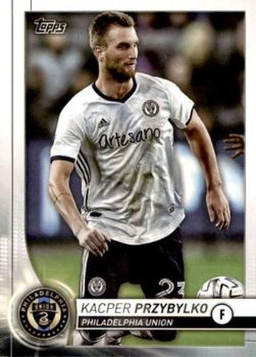 #81 Kacper Przybylko - Philadelphia Union - 2020 Topps MLS Soccer