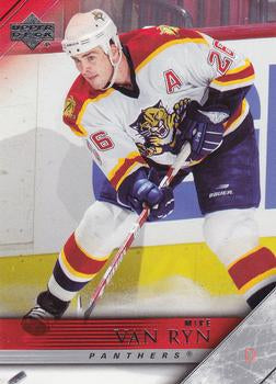 #81 Mike Van Ryn - Florida Panthers - 2005-06 Upper Deck Hockey