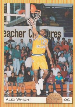 #81 Alex Wright - Central Oklahoma Bronchos - 1993 Classic Draft Picks Basketball