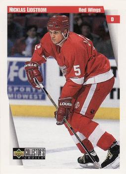 #81 Nicklas Lidstrom - Detroit Red Wings - 1997-98 Collector's Choice Hockey