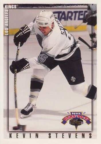 #81 Kevin Stevens - Los Angeles Kings - 1996-97 Topps NHL Picks Hockey