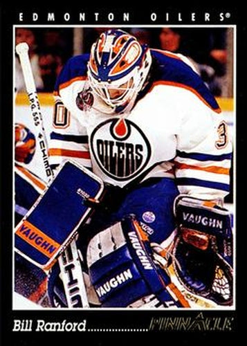 #81 Bill Ranford - Edmonton Oilers - 1993-94 Pinnacle Hockey