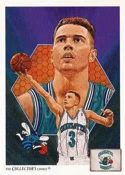 #81 Rex Chapman - Charlotte Hornets - 1991-92 Upper Deck Basketball