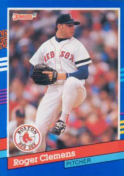 #81 Roger Clemens - Boston Red Sox - 1991 Donruss Baseball