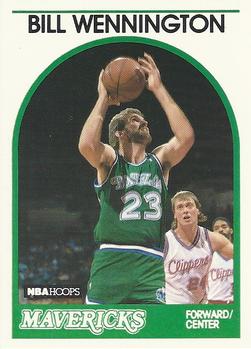 #81 Bill Wennington - Dallas Mavericks - 1989-90 Hoops Basketball