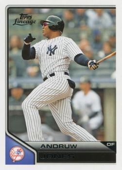 #81 Andruw Jones - New York Yankees - 2011 Topps Lineage Baseball