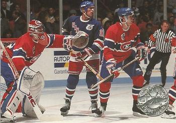 #81 Mark Messier - New York Rangers - 1991-92 Pro Set Platinum Hockey