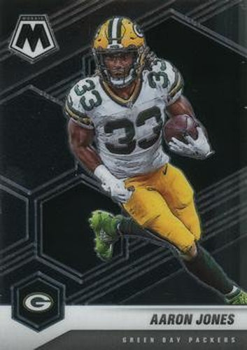 #81 Aaron Jones - Green Bay Packers - 2021 Panini Mosaic Football