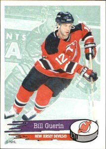 #81 Bill Guerin - New Jersey Devils - 1995-96 Panini Hockey Stickers