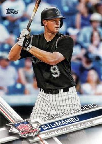 #81 DJ LeMahieu - Colorado Rockies - 2017 Topps Baseball