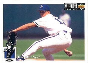 #81 David Cone - Kansas City Royals - 1994 Collector's Choice Baseball