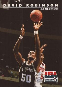 #81 David Robinson - USA - 1992 SkyBox USA Basketball