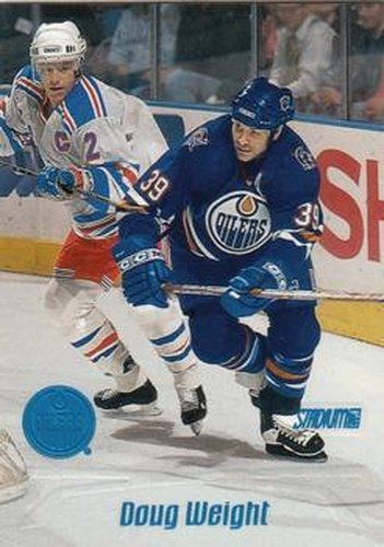 #81 Doug Weight - Edmonton Oilers - 1999-00 Stadium Club Hockey