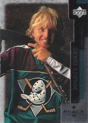 #81 Espen Knutsen  - Anaheim Mighty Ducks - 1997-98 Upper Deck Black Diamond Hockey