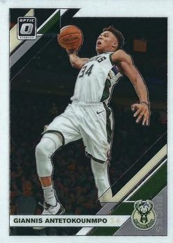 #81 Giannis Antetokounmpo - Milwaukee Bucks - 2019-20 Donruss Optic Basketball