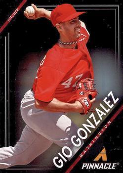 #81 Gio Gonzalez - Washington Nationals - 2013 Pinnacle Baseball