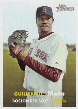 #81 Guillermo Mota - Boston Red Sox - 2006 Topps Heritage Baseball