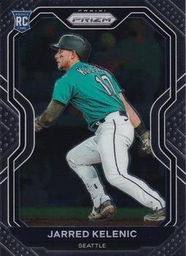#81 Jarred Kelenic - Seattle Mariners - 2021 Panini Prizm Baseball