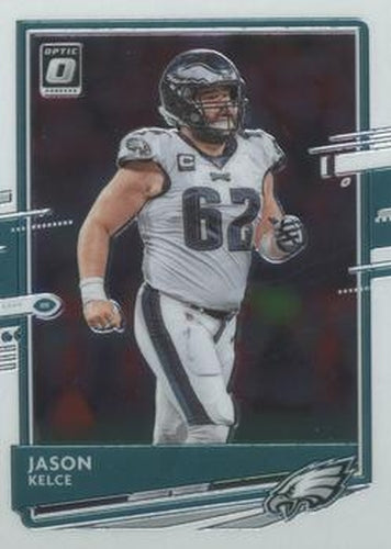 #81 Jason Kelce - Philadelphia Eagles - 2020 Donruss Optic Football
