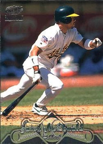 #81 Jason McDonald - Oakland Athletics - 1998 Pacific Paramount Baseball
