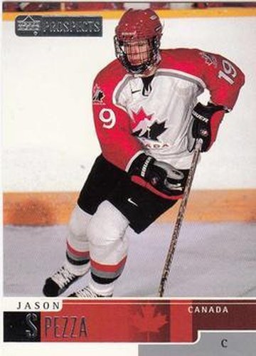 #81 Jason Spezza - Canada - 1999-00 Upper Deck Prospects Hockey