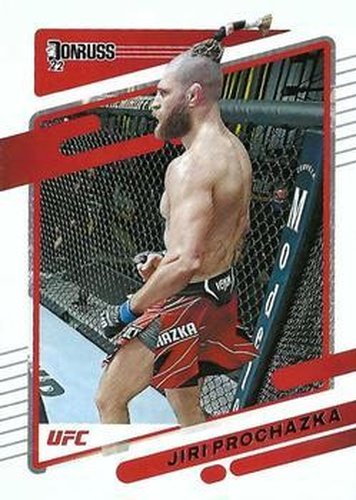 #81 Jiri Prochazka - 2022 Donruss UFC MMA