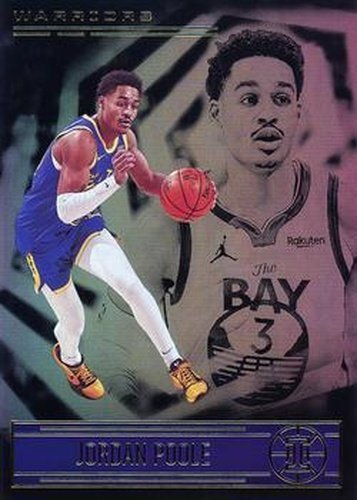 #81 Jordan Poole - Golden State Warriors - 2020-21 Panini Illusions Basketball