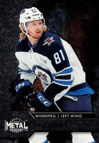 #81 Kyle Connor - Winnipeg Jets - 2020-21 Skybox Metal Universe Hockey